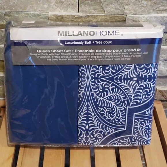 Millano Dynasty 4-Piece Sheet Set - Picture 5 of 5